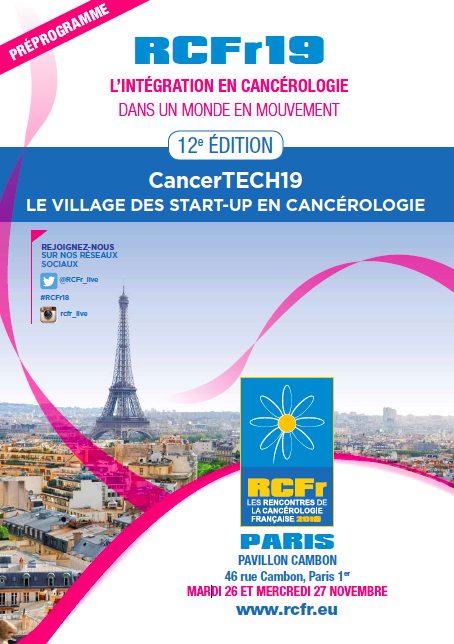 RCFr19 - 12e ÉDITION L'intégration de l'innovation en cancérologie dans un monde en mouvement