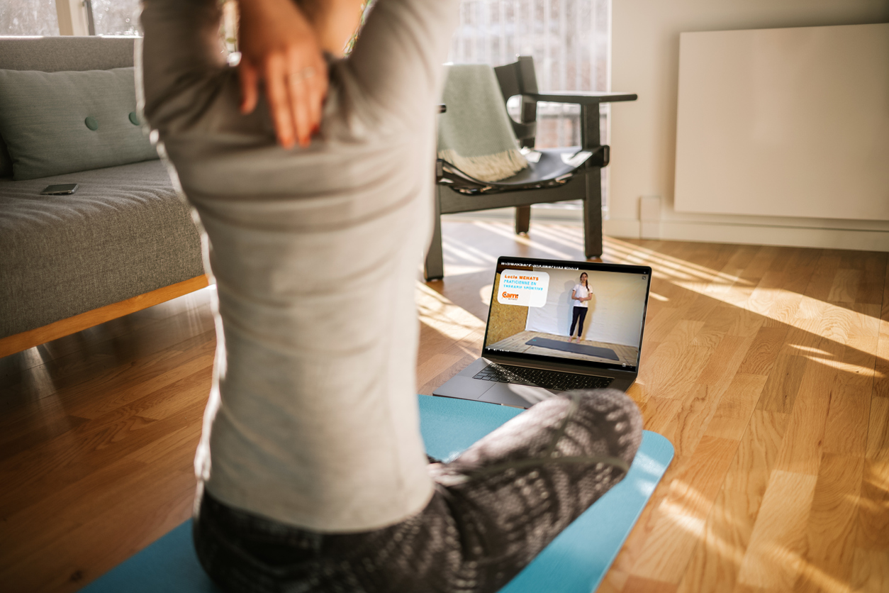 Maintenir un pratique physique sécurisée à distance