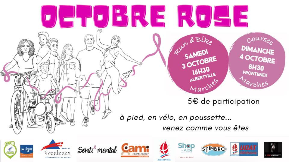 Octobre Rose 2020  -  Albertville